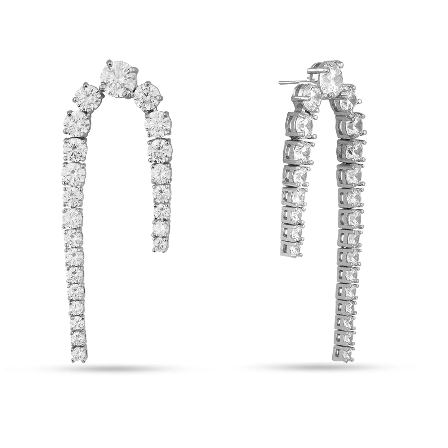 Clarise CZ Dangle Earrings