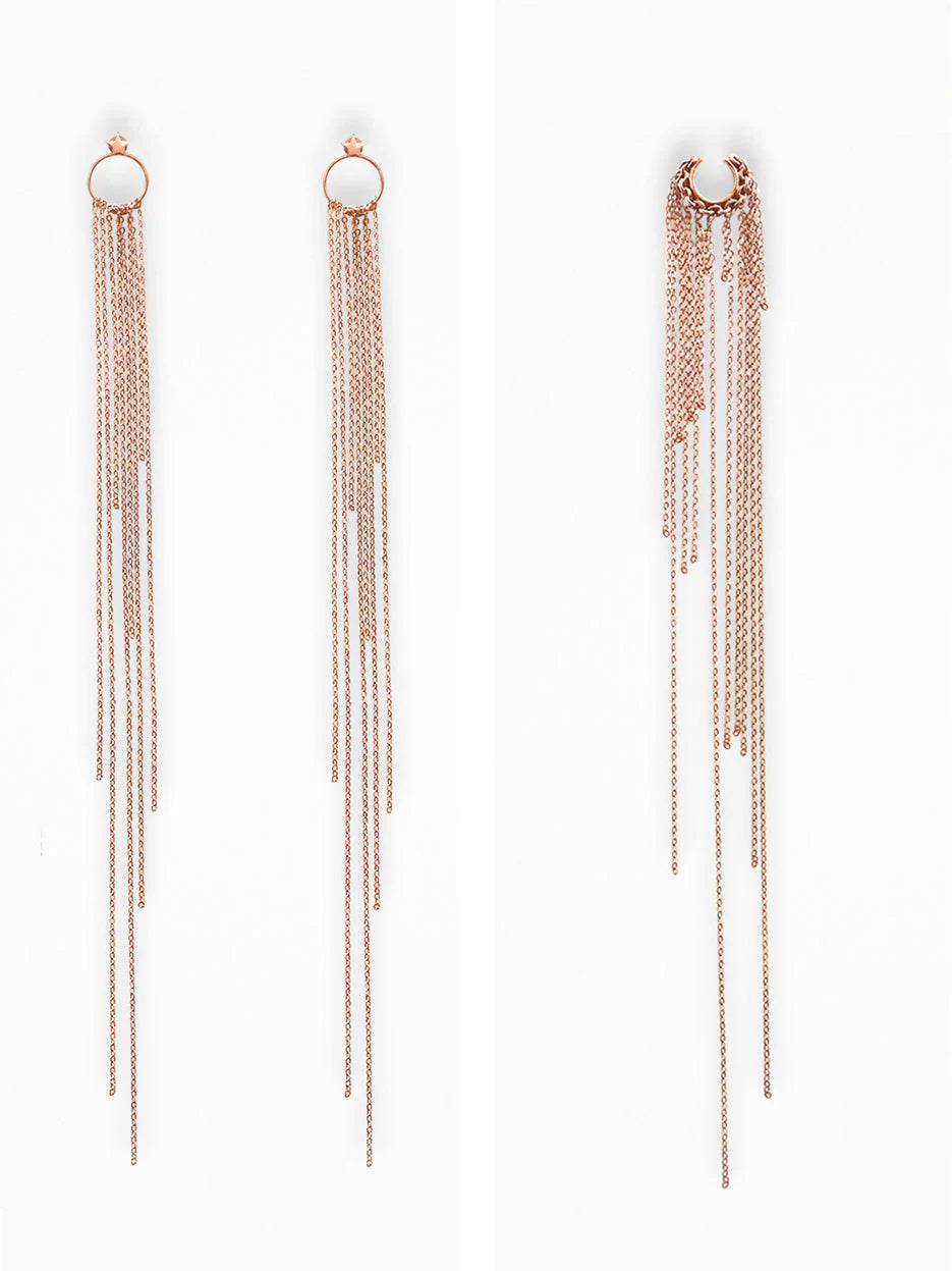 Vermeil Rain Ear Set