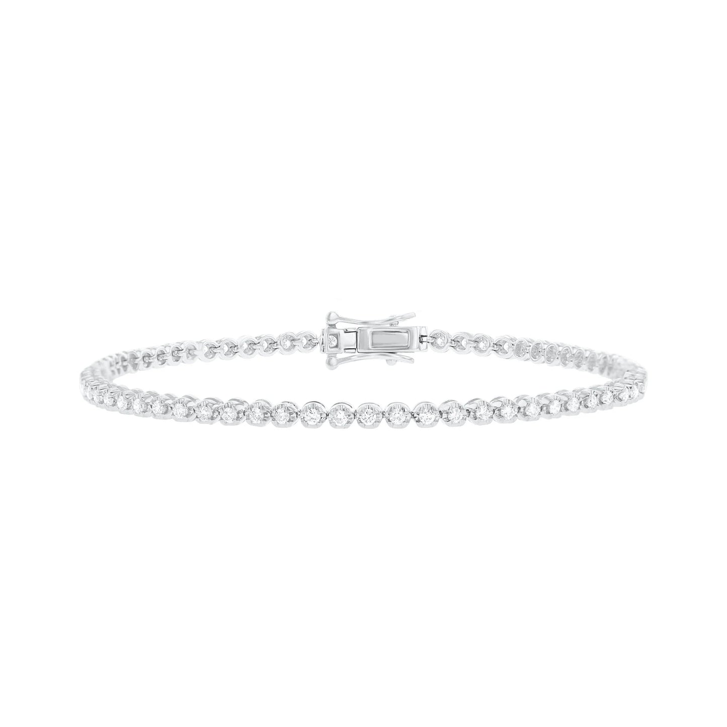 Endless Diamond Tennis Bracelet 1Ct