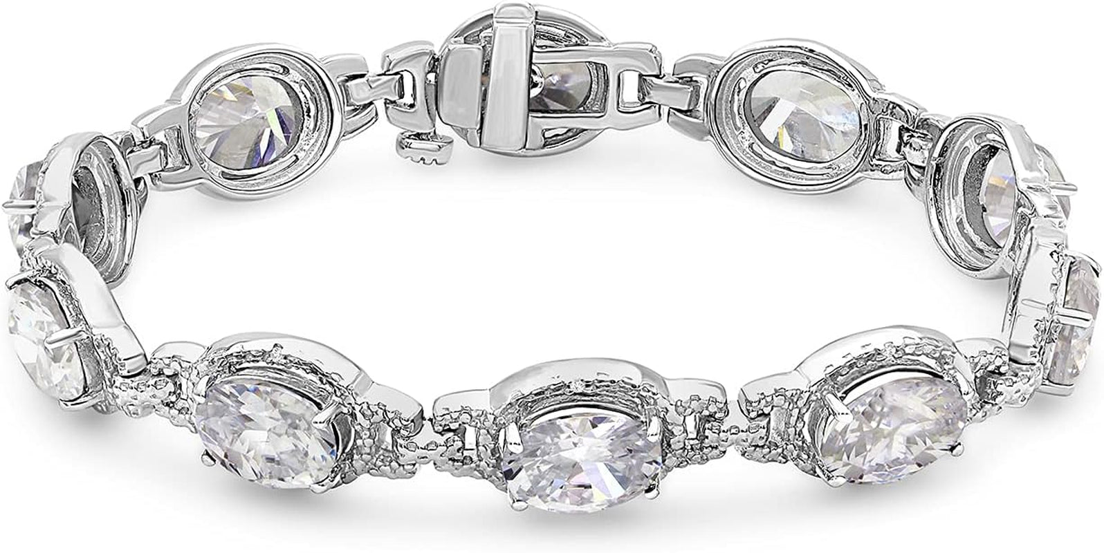 Gemstone Bracelet Sterling Silver - Assorted Gemstone