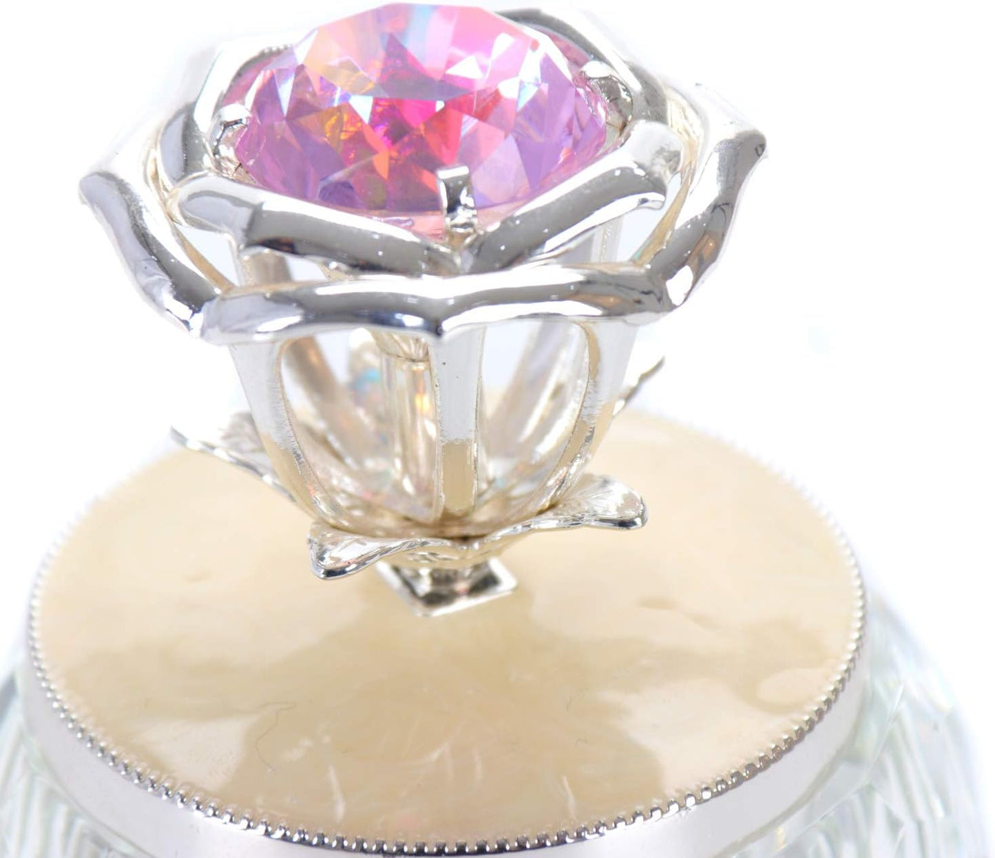 Rose Jewelry Box for Women,Rings Earrings Necklace Treasure Chest Organizer Jewelry Keepsake Gift Box Case for Girl Women Mother'S Day Gifts