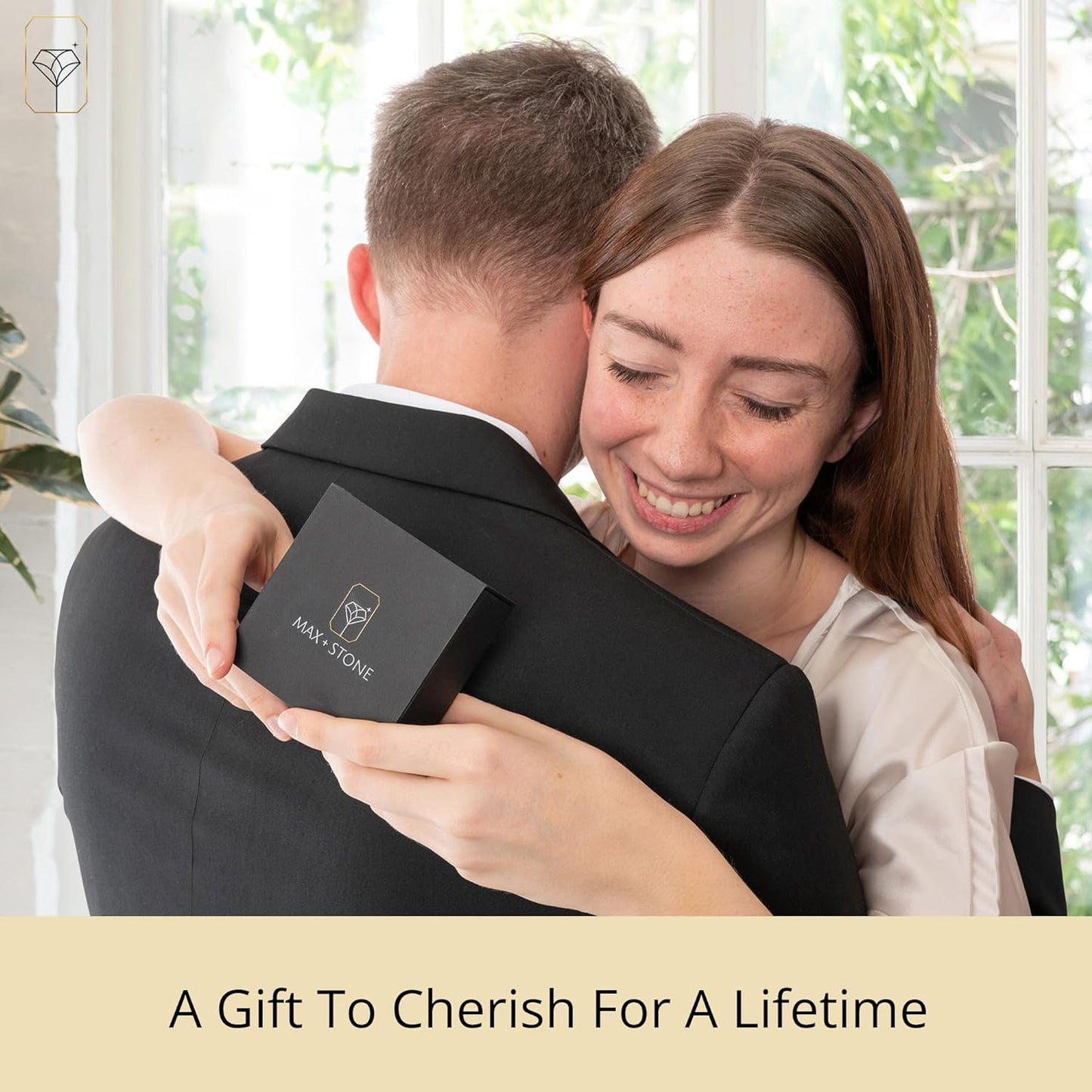 14K White or Yellow Gold Cushion Cut Gemstone Dangle Earrings for Women Featuring 8mm Birthstones