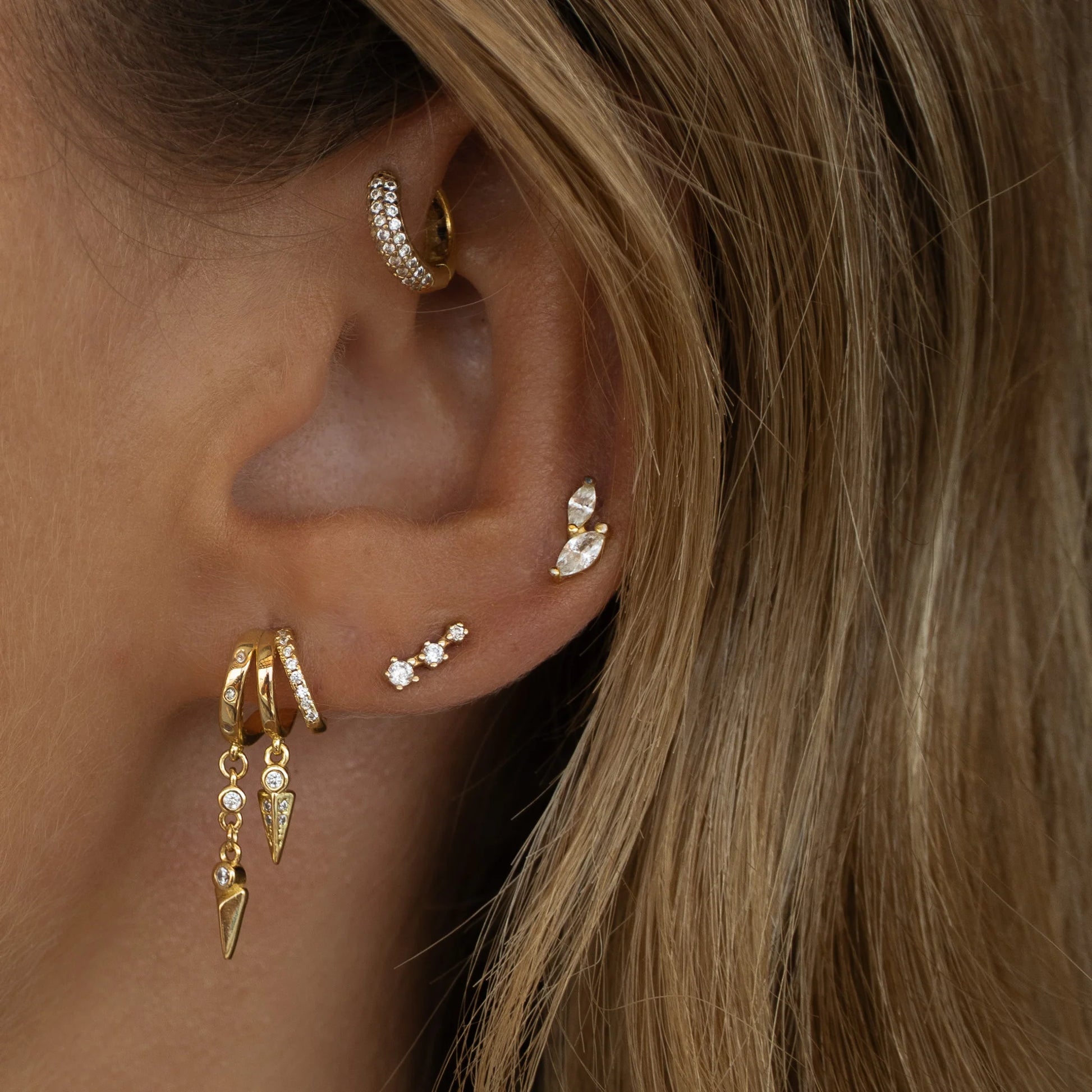 Sienna Illusion Drop Earrings