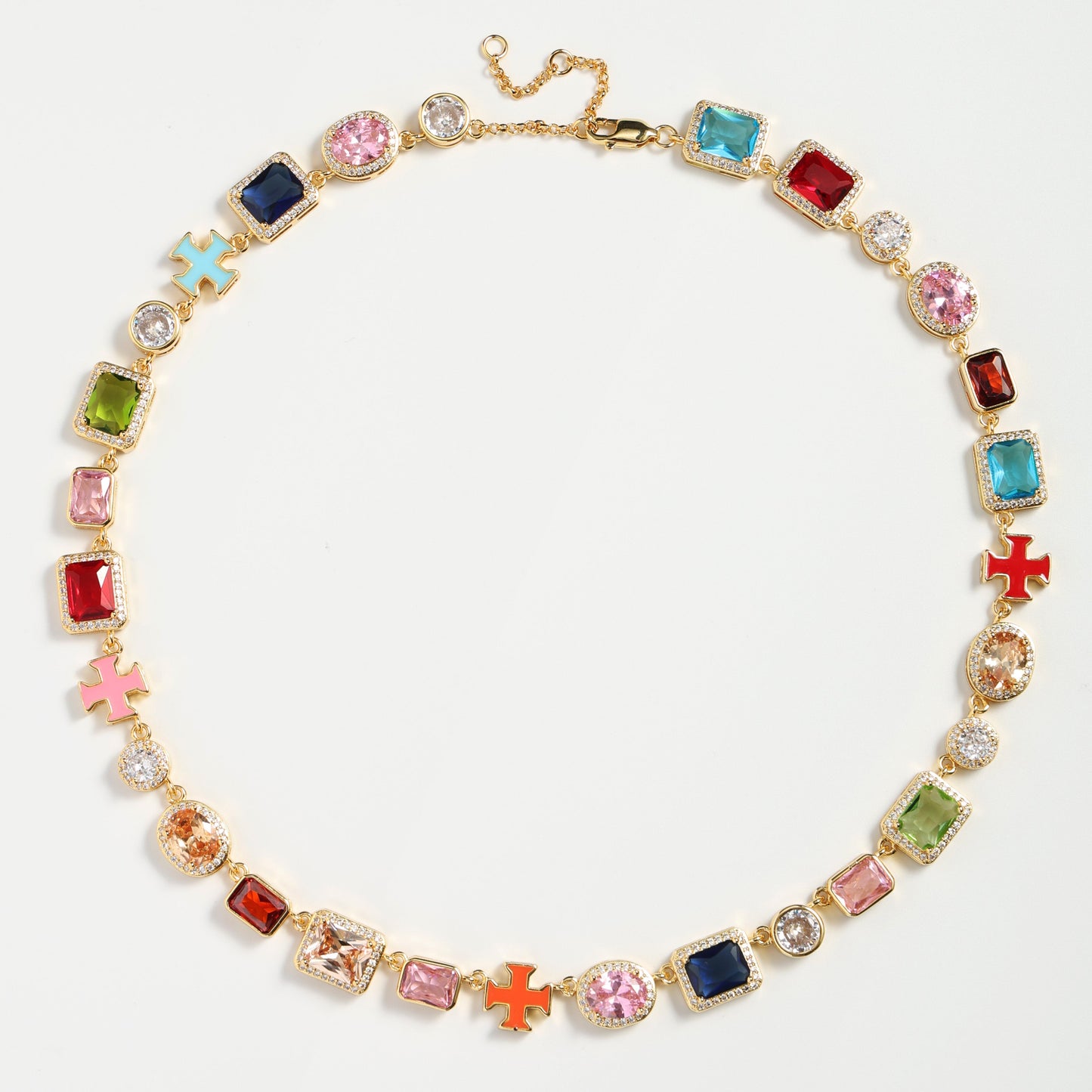 Gold Solstice Bundle (Gemstone Necklace＆ Bracelet)