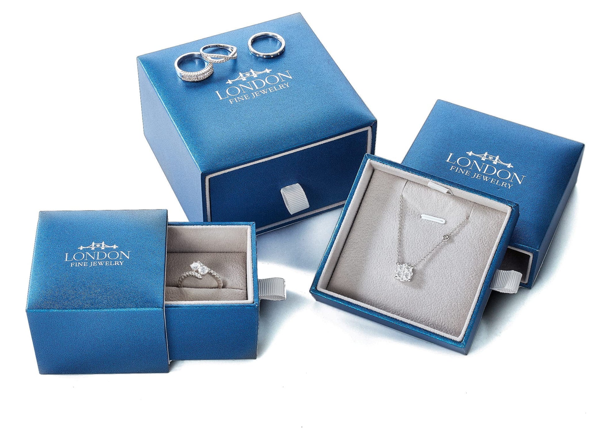 Drop Necklace for Women, Y-Shaped 14K Gold Chain Necklace with 0.23 CTW Diamonds of H-I Color and SI1-SI2 Clarity, Delicate 2 Stone Lariat Necklace for Her