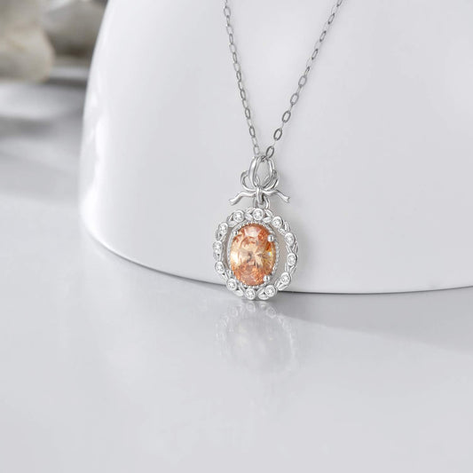 14K Gold Pendant Necklaces for Women Yellow & White Gold Jewelry Present for Wife Girlfriend Mother (Style14)