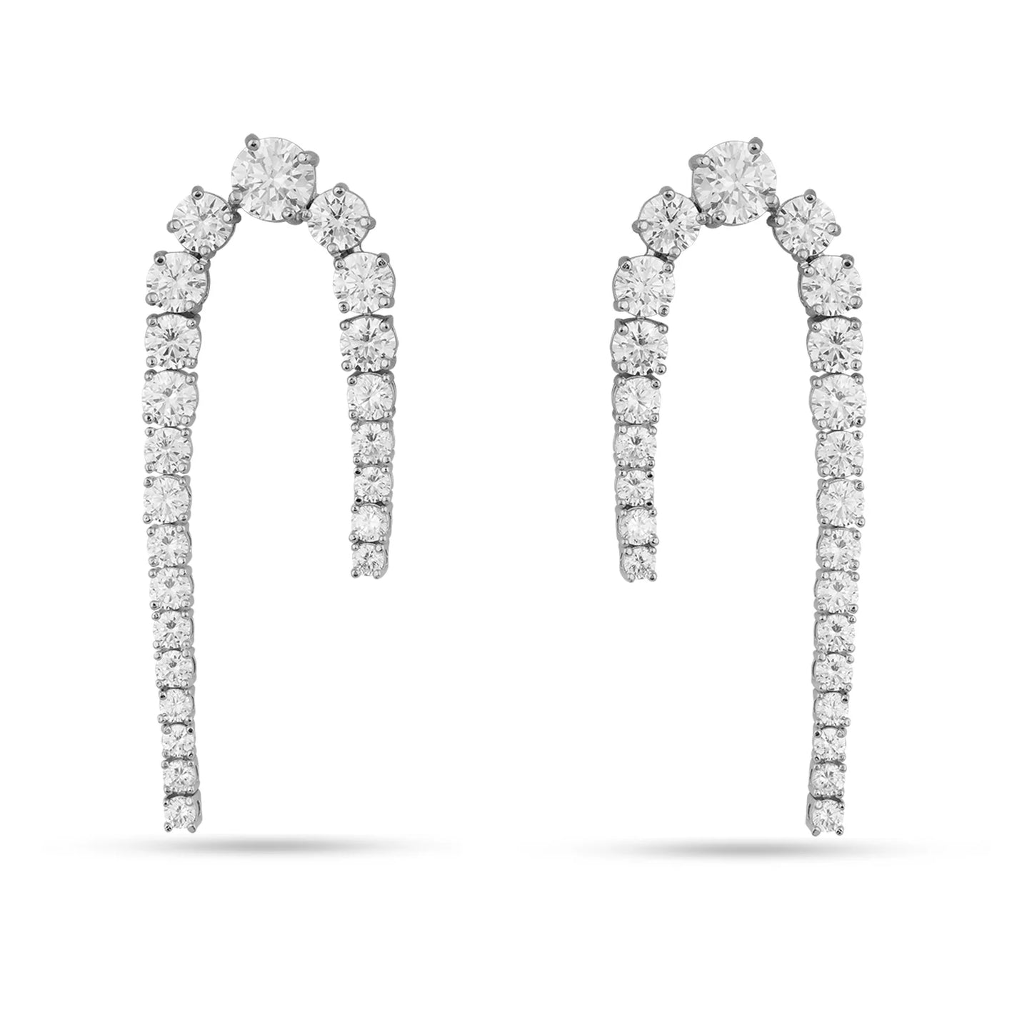 Clarise CZ Dangle Earrings