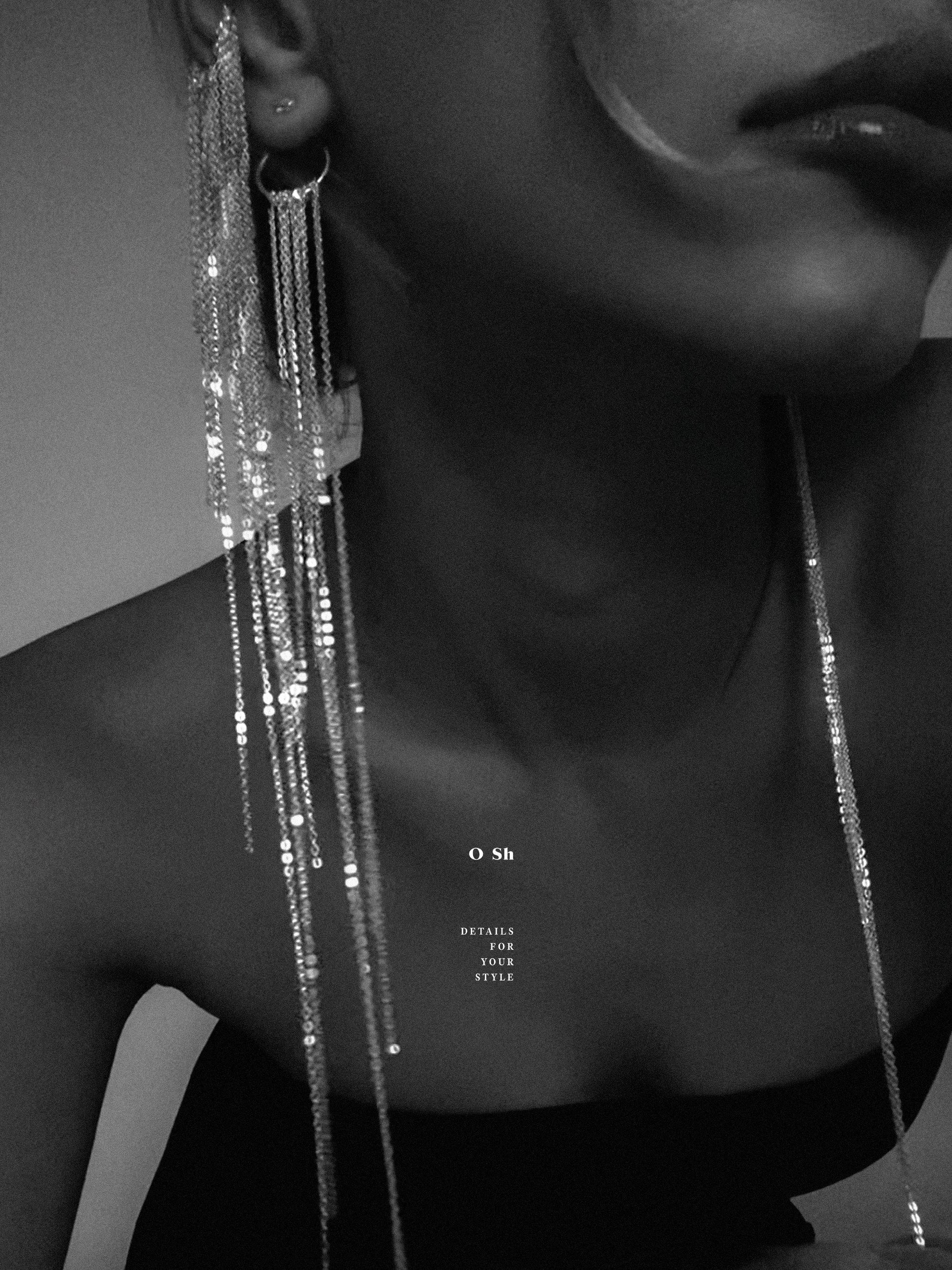 Vermeil Rain Ear Set